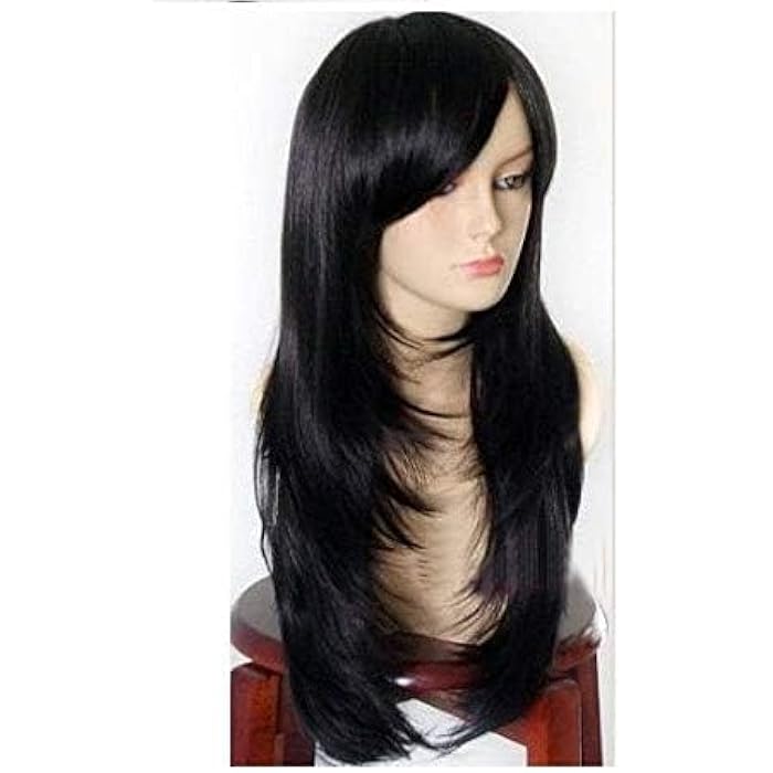 DILLARDS Ombre Thermal Washable And Iron Wig, Black - Image 1